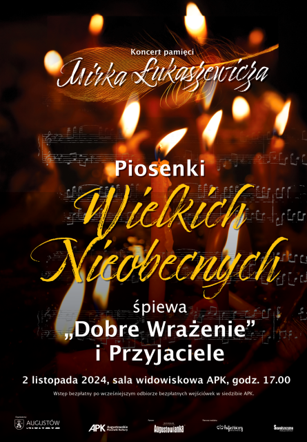 Piosenki Wielkich Nieobecny – koncert poświęcony pamięci Mirka Łukaszewicza