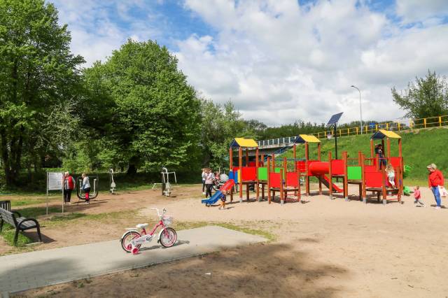 Public playground – in Ustronie street