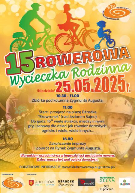15. Rowerowa Wycieczka Rodzinna