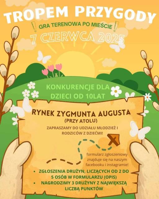 Gra terenowa- Tropem Przygody!
