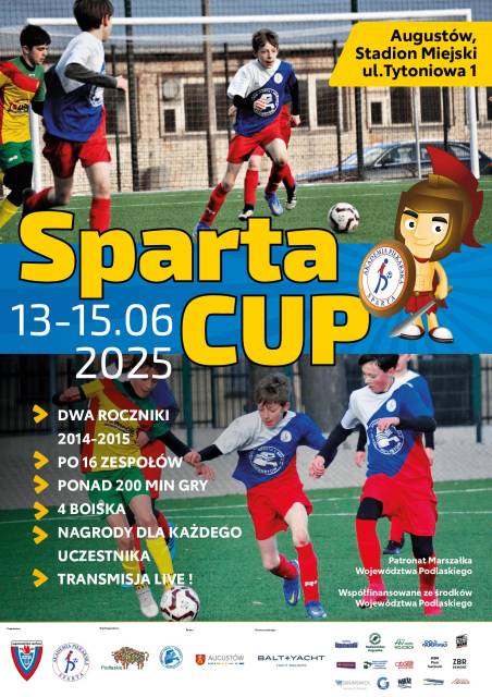 Sparta Cup 2025 - dziecięcy turniej piłkarski