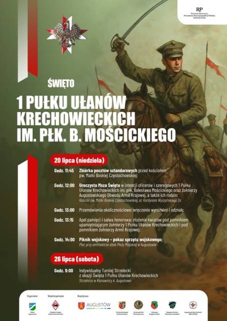 Święto 1 Pułku Ułanów Krechowieckich im. Płk Bolesława Mościckiego
