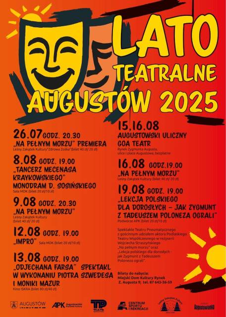 Lato Teatralne „Lekcja polskiego dla dorosłych – jak Zygmunt z Tadeuszem poloneza ograli” 