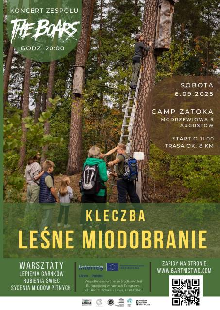 Kleczba 2025, czyli leśne miodobranie - warsztaty, gra terenowa, koncert