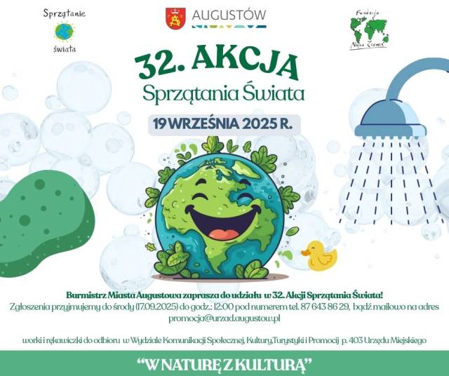 32. Akcja Sprzątania Świata – „W naturę z kulturą”