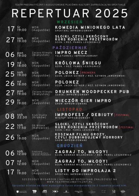 Koszmar Filmu Grozy, czyli dubbingujemy horrory I SPEKTAKL TEATRU PNEUMATYCZNEGO