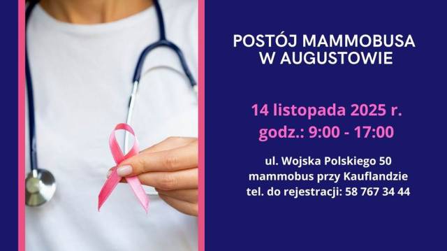 Zbadaj piersi profilaktycznie w Augustowie!