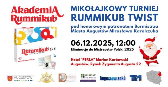 Mikołajkowy Turniej Rummikub Twist 