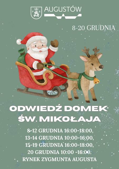 Spotkajmy się w Domku Św. Mikołaja