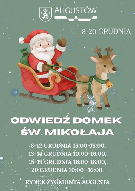 Spotkajmy się w Domku Św. Mikołaja