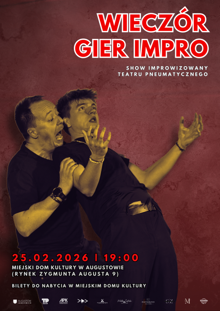 Wieczór gier IMPRO – show improwizowany Teatru Pneumatycznego