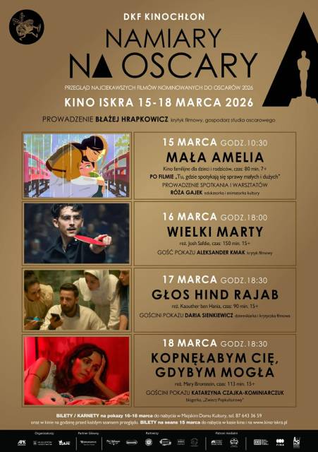 Namiary na Oscary, czyli kino na miarę Oscarów