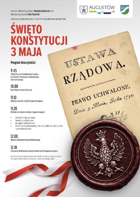 Obchody Narodowego Święta Konstytucji 3 Maja