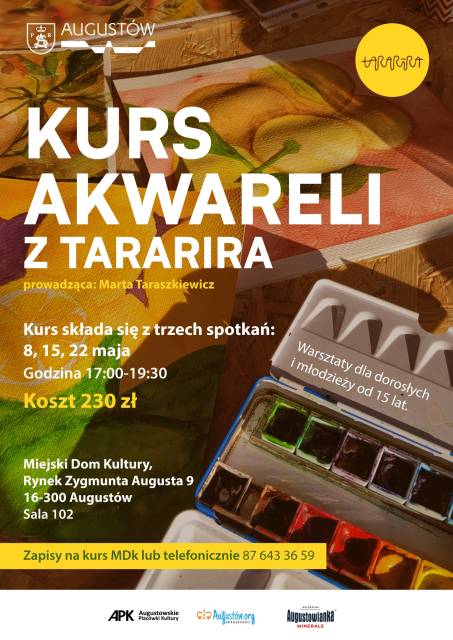 Kurs akwareli z Tararira