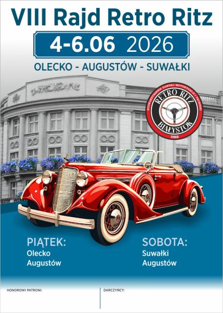 VIII Rajd Ritza - rajd turystyczny z paradą pojazdów zabytkowych