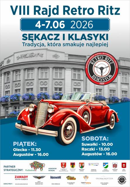 VIII Rajd Ritza - rajd turystyczny z paradą pojazdów zabytkowych