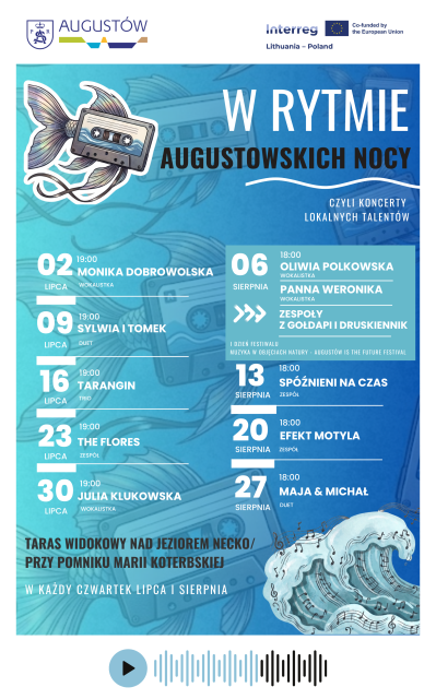 "W rytmie augustowskich nocy" - Monika Dobrowolska