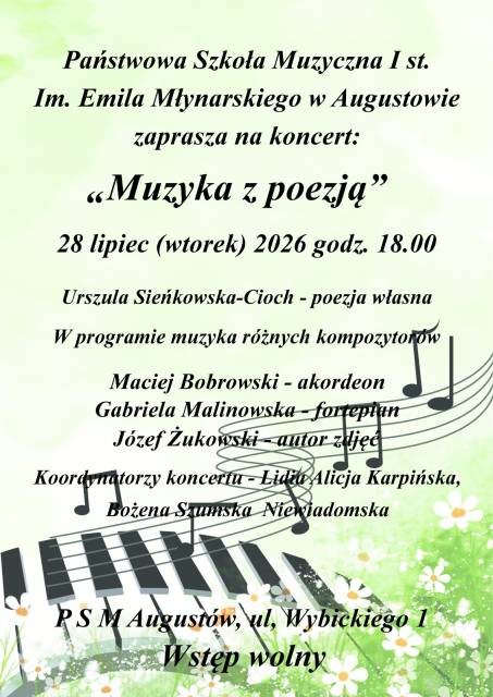 Muzyka z poezją