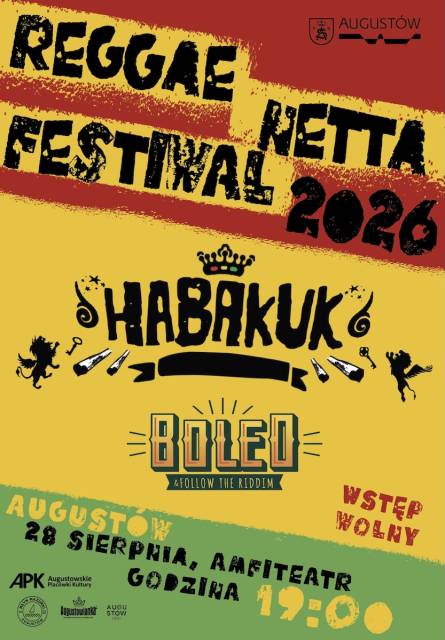 Koncert BOLEO & FOLLOW THE RIDDIM - Reggae Netta Festiwal