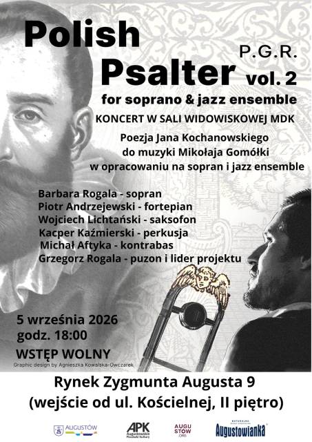 Koncert P.G.R.  - Polish Psalter / for soprano & Jazz Ensemble
