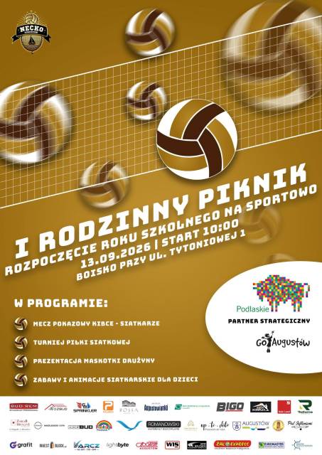 Rodzinny piknik - rozpoczęcie roku szkolnego na sportowo