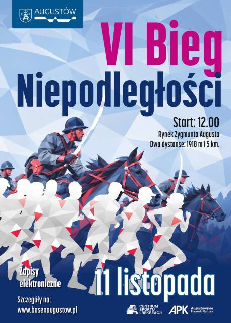 VI AUGUSTOWSKI BIEG NIEPODLEGŁOŚCI